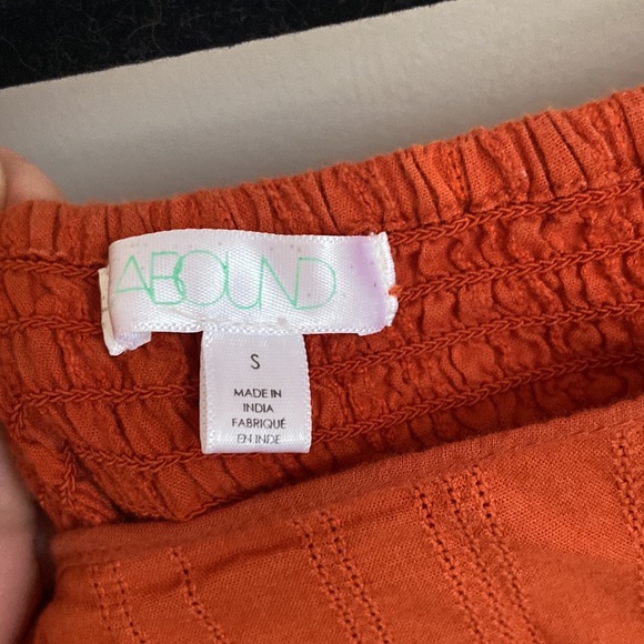 Burnt orange summer dress - Picture 3 of 3